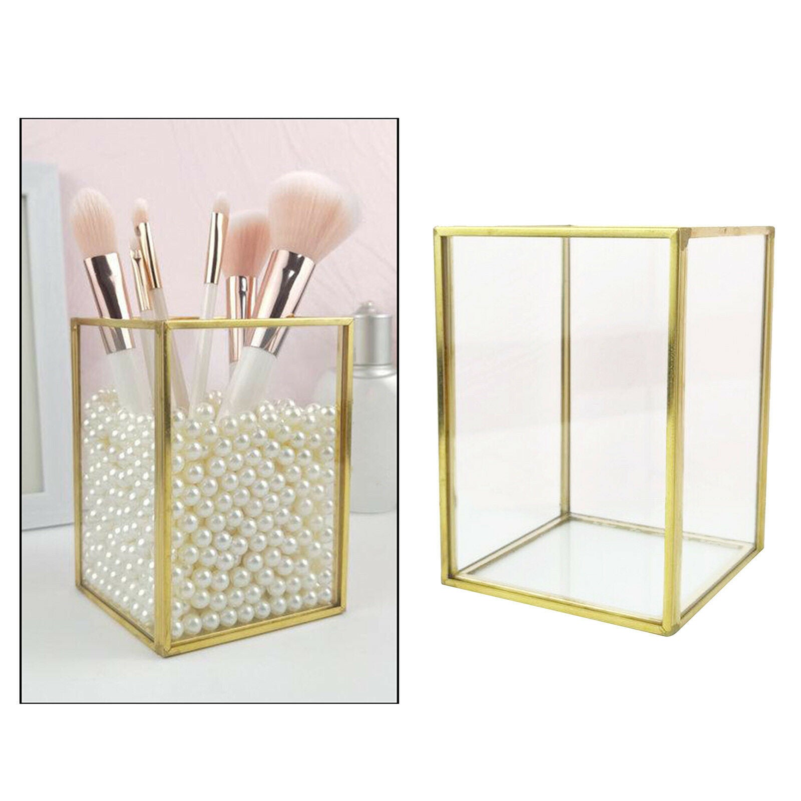 Desk Organizer Pencil Holder Makeup Brushes Jewelry Display Storage Rack