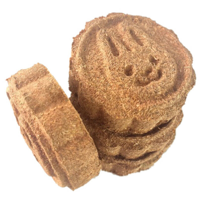 1pc Small Pets Hamster Grinding Teeth Cake Cookie Rabbit Chew Play T.l8