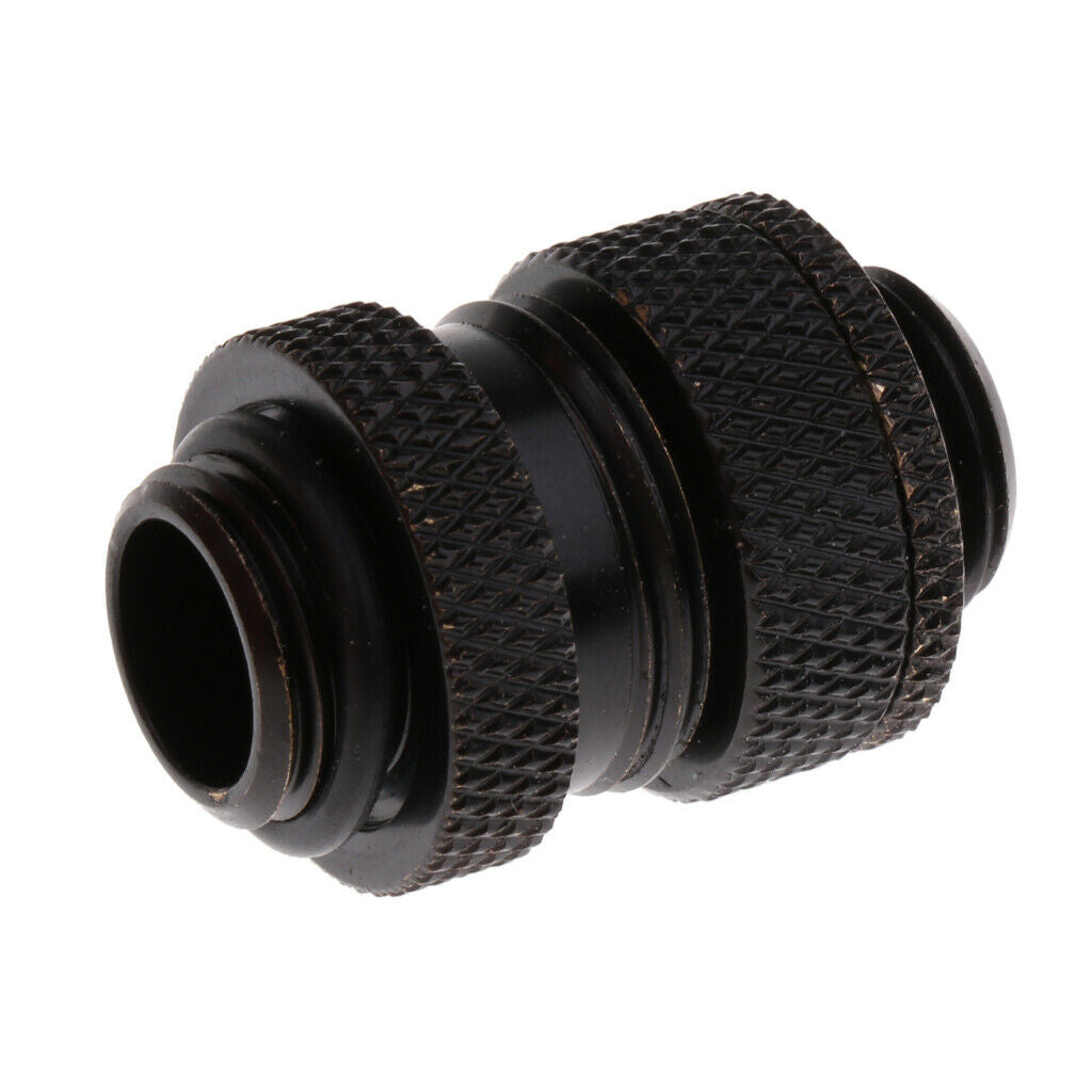 1 Pack of G1/4 Dual Adjustable Pipe (16-22MM) Thread For PC Water Cooling