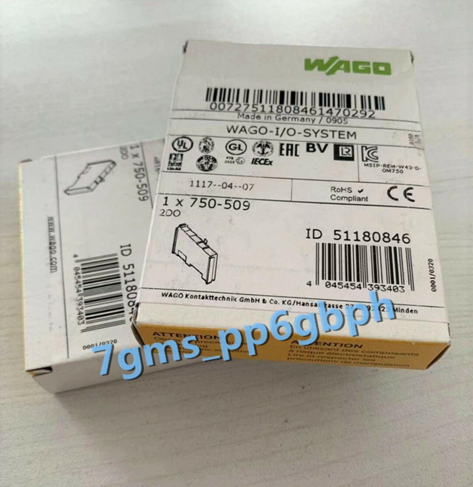 1 PCS NEW IN BOX WAGO module 750-509