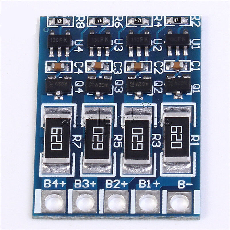4.2V 68mA 4S 18650 Lithium Battery Charge Balance Protection Board 14.4V 16.8V
