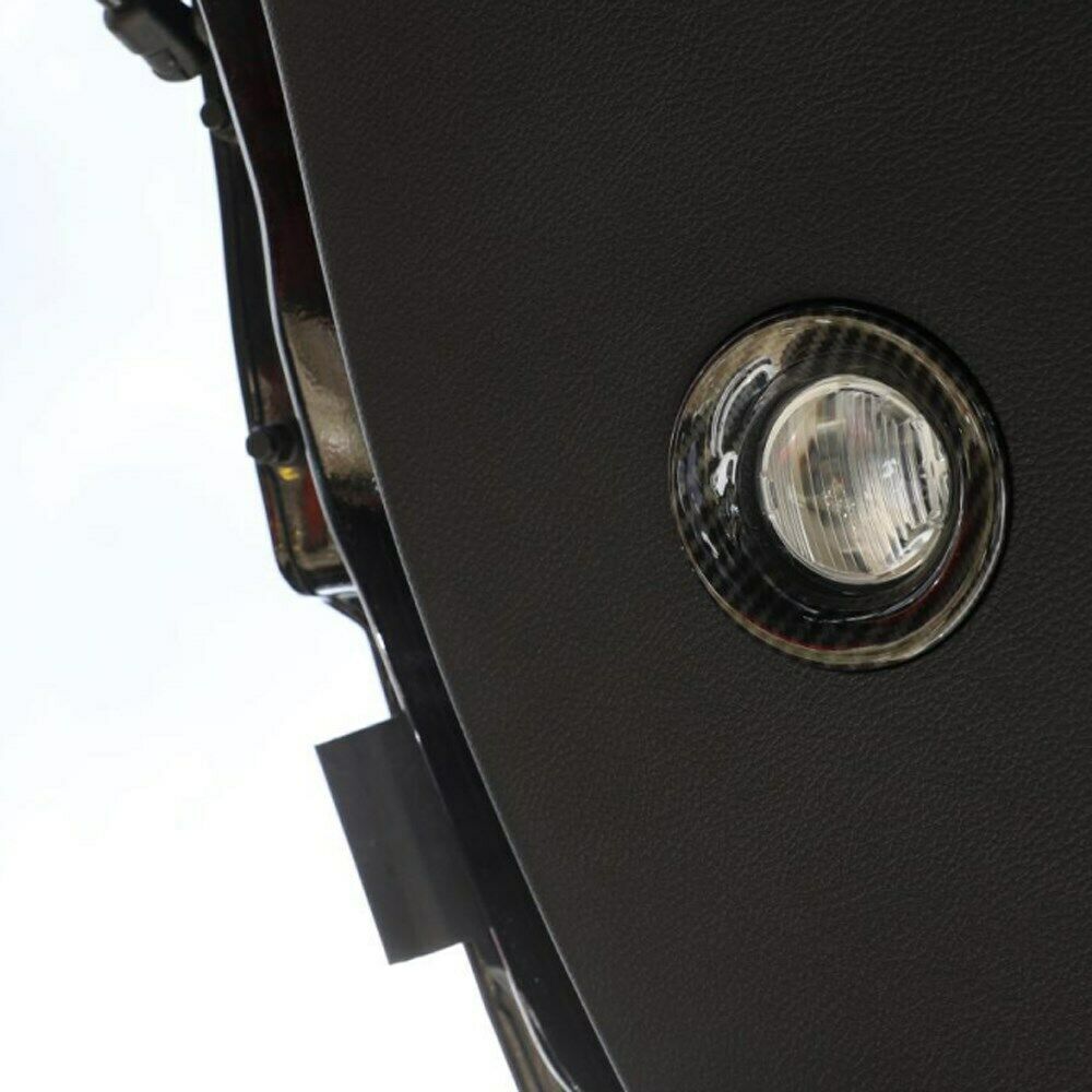 Carbon Fiber Tailgate Light Ring Cover Trim For Durango Grand Cherokee 2011+ P