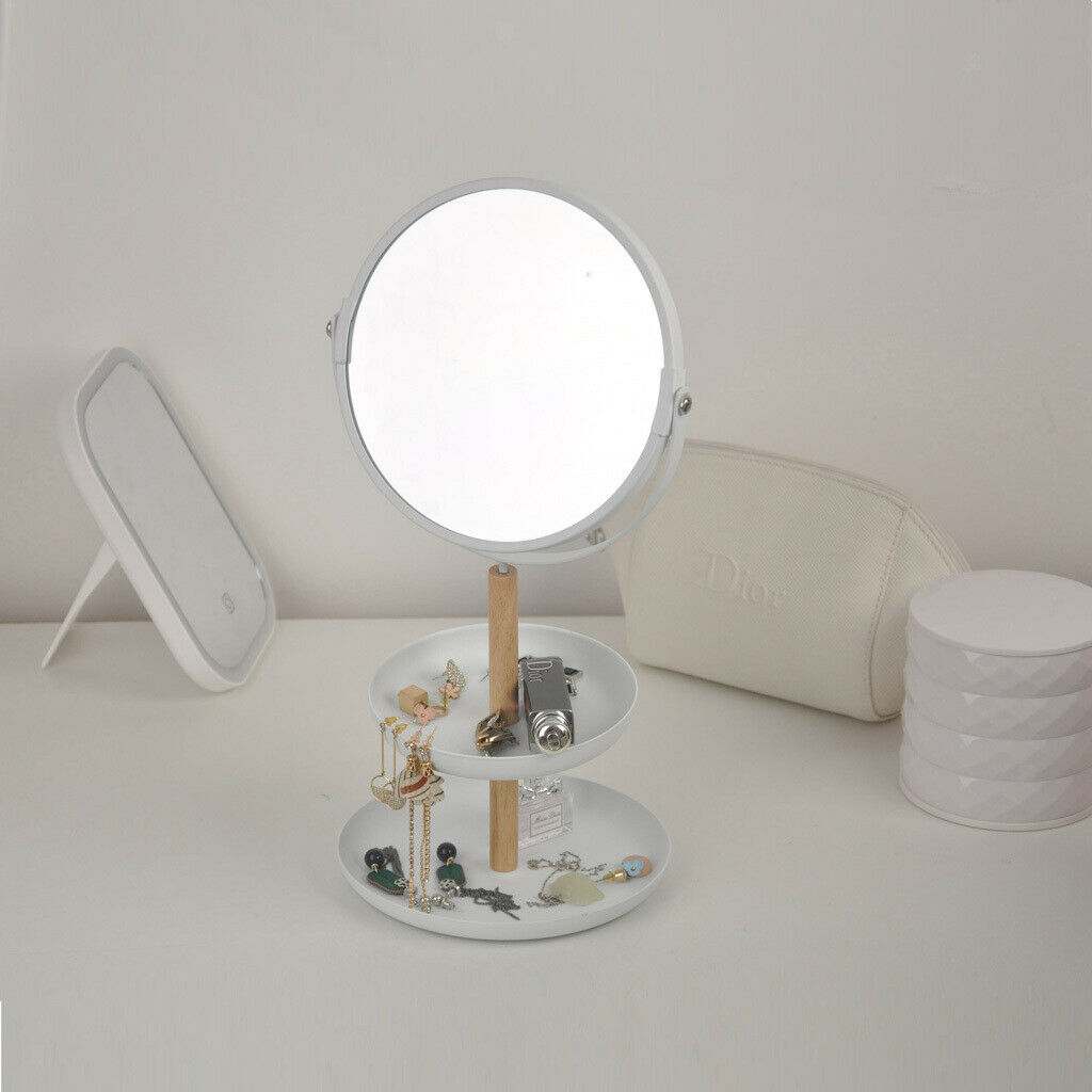 Makeup Mirror Portable Vanity Mirror 360Â° Rotation Free Rotation