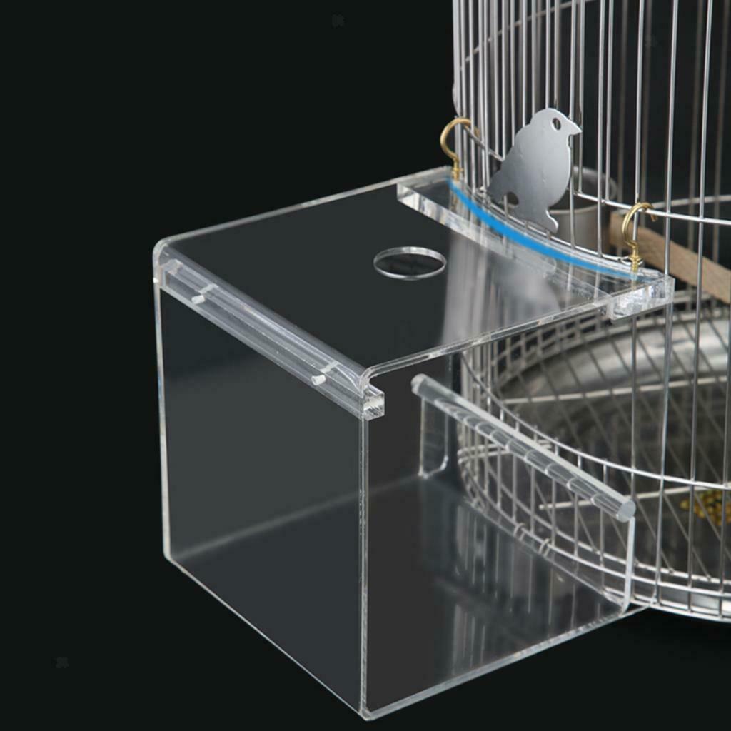 New 1pcs Bird Water Bathtub for Hanging Bowl for Birds, Parrots, Parakeets