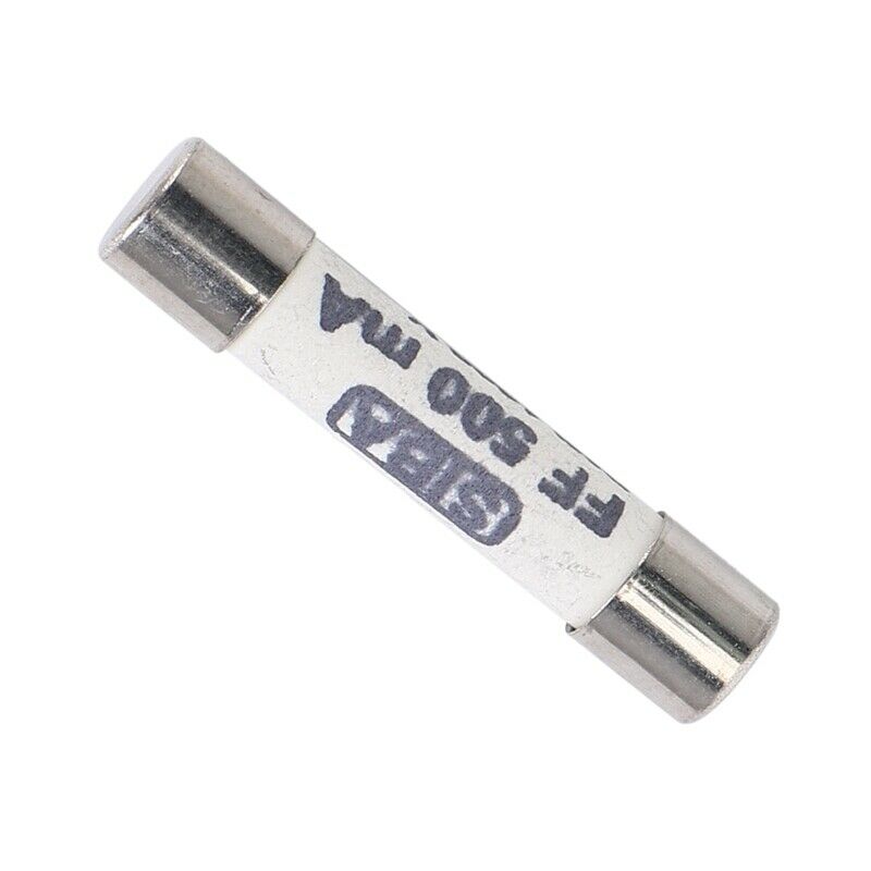 1000V 500mA 6.3 x 32mm White Ceramic Fuse for Multimeter W6H5H5
