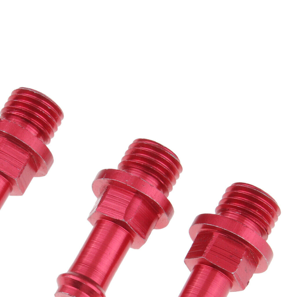 Brake Clutch Line Tube Transfer Adapter Screw for Radial Master Cylinder Red