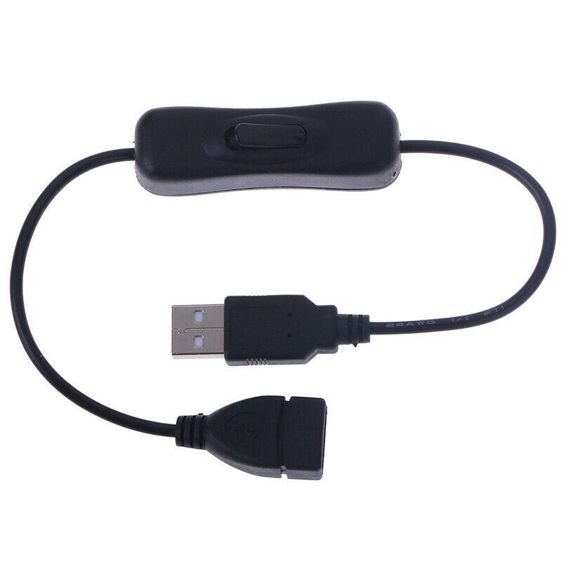 1* USB 2.0 A Male to A Female Extension Extender Cable With 'Switch ON/OF.l8