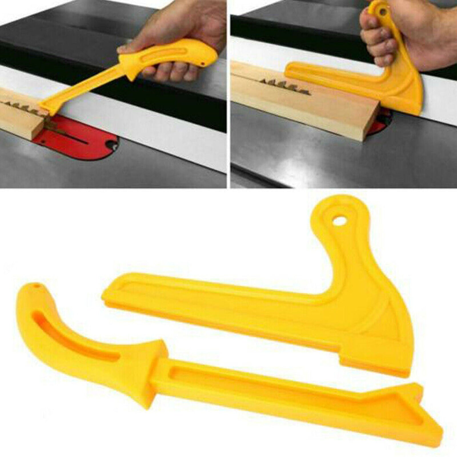 2 Pieces V-type Push Stick For Table Saws Woodworking Router Tools
