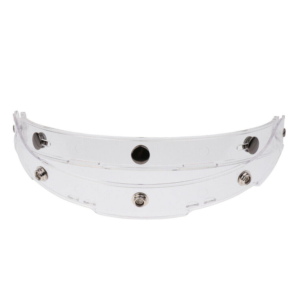 3-Snap Motorcycle Helmet Visor, Front Flip Up Visors, Wind Shield Lens For