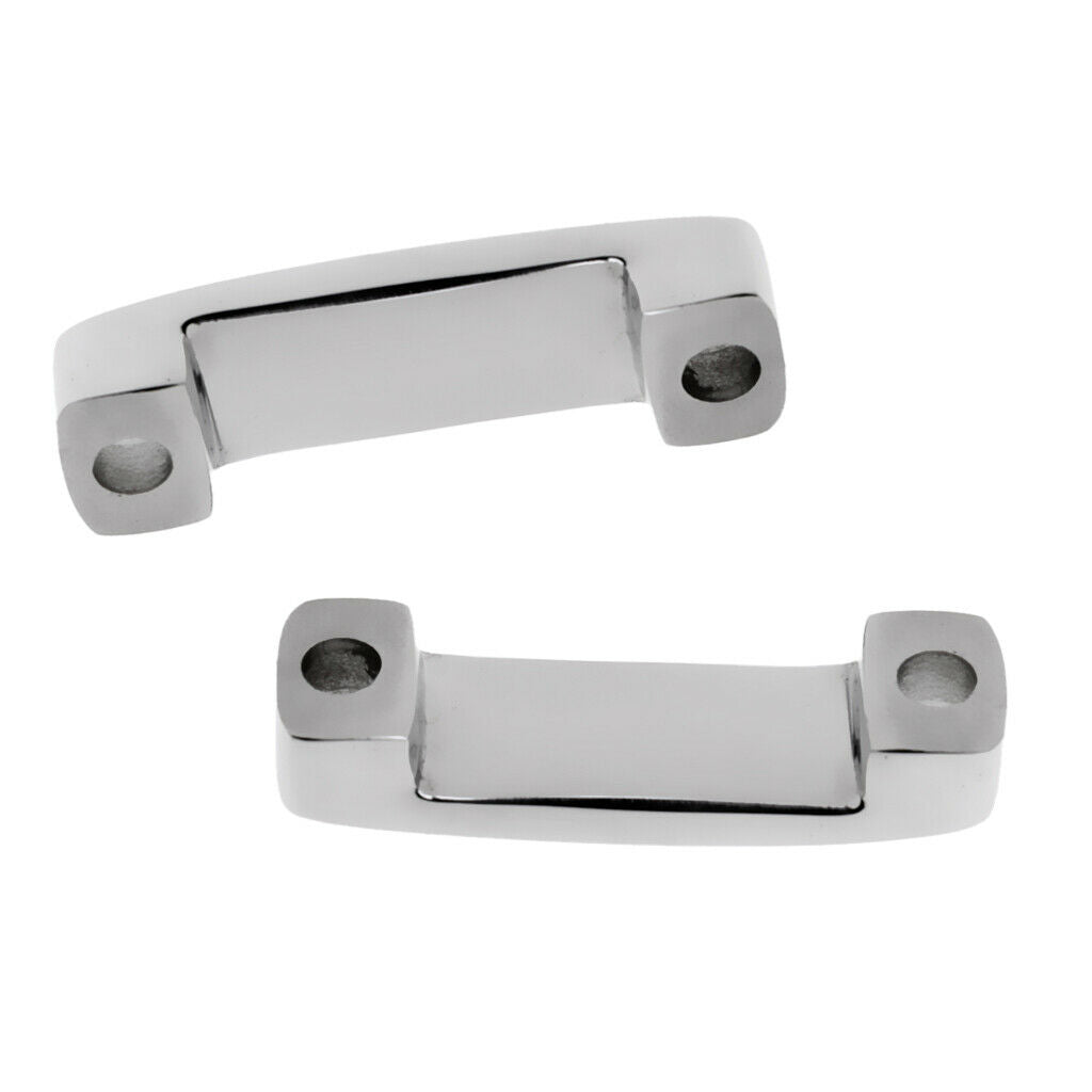 2 Pieces 316 Stainless Steel Marine Boat Yacht Fender Lock Deck Fitting
