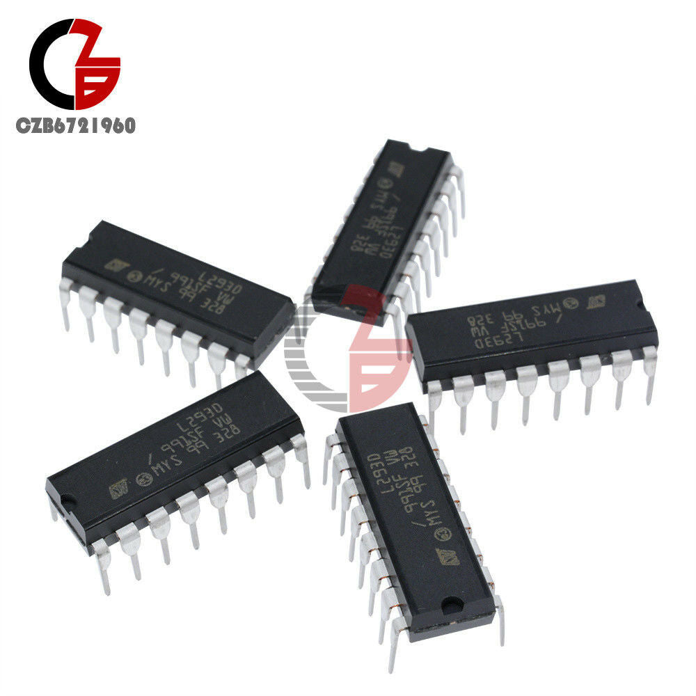 10Pcs L293D L293 Push-Pull Four-Channel Motor Driver IC