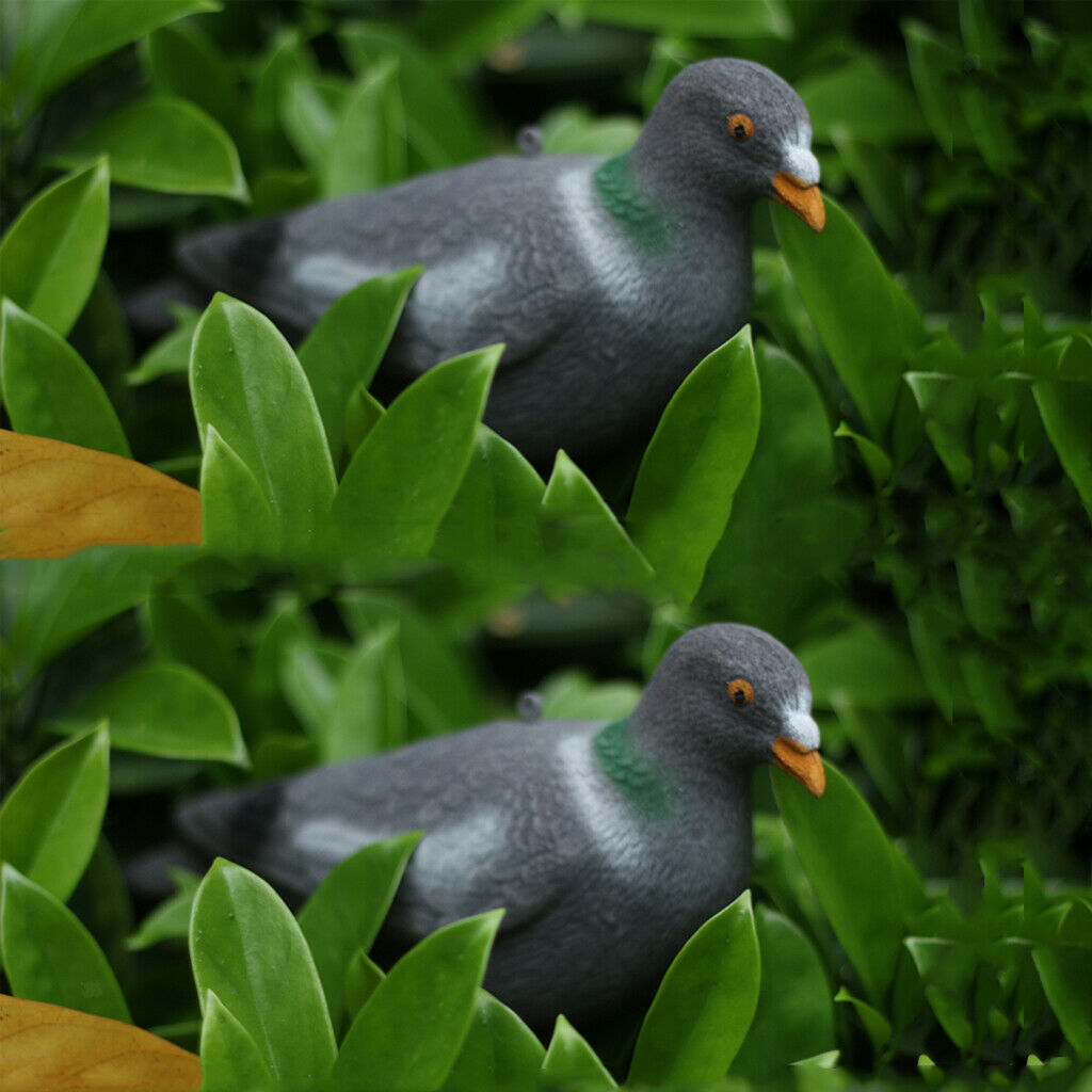 2 Pcs Pigeon Trap Trap  Garden Defense Deter Scarecrow 30 Cm