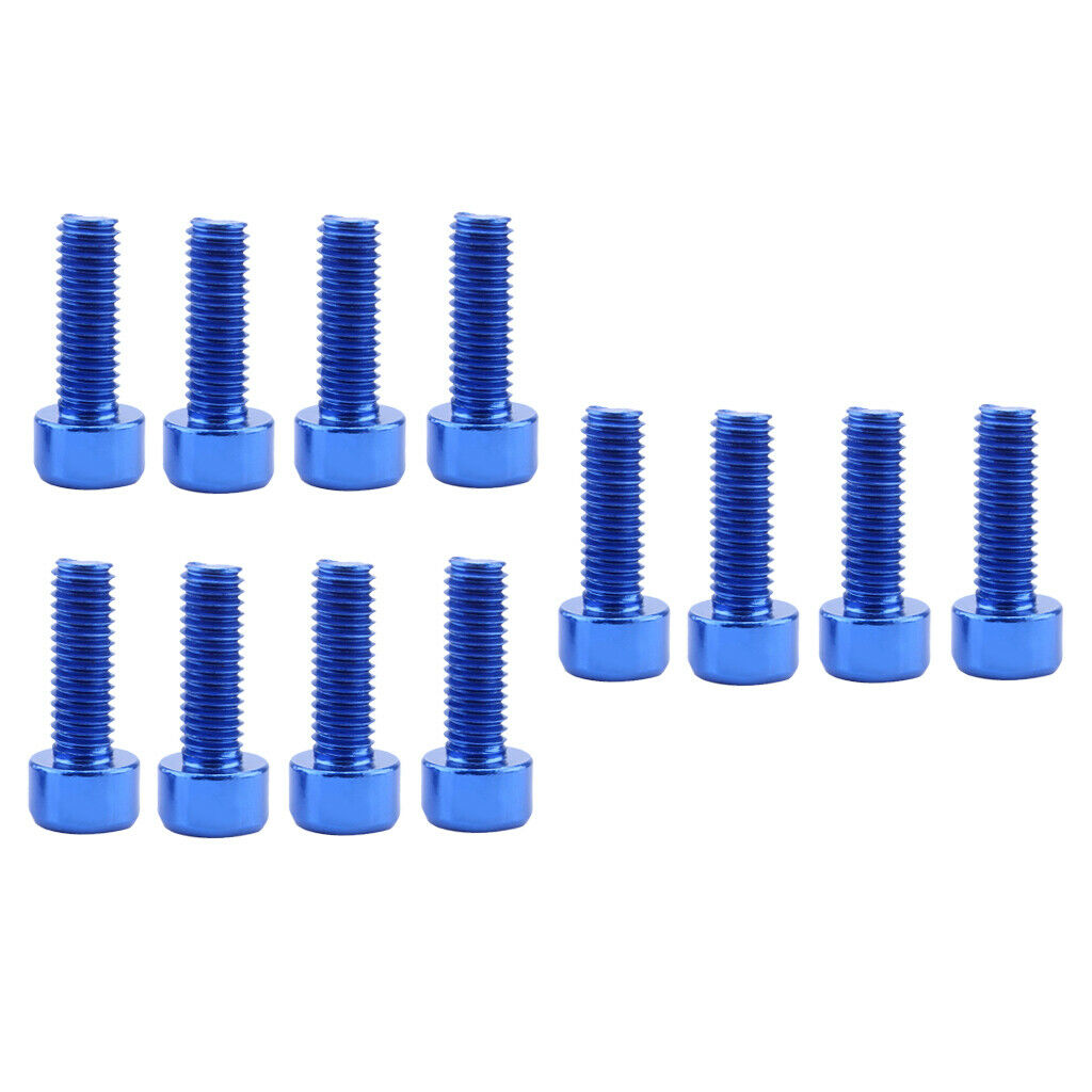 Lightweight Bike Water Bottle Cage Holder Bolts Screws Bicycle Accessory