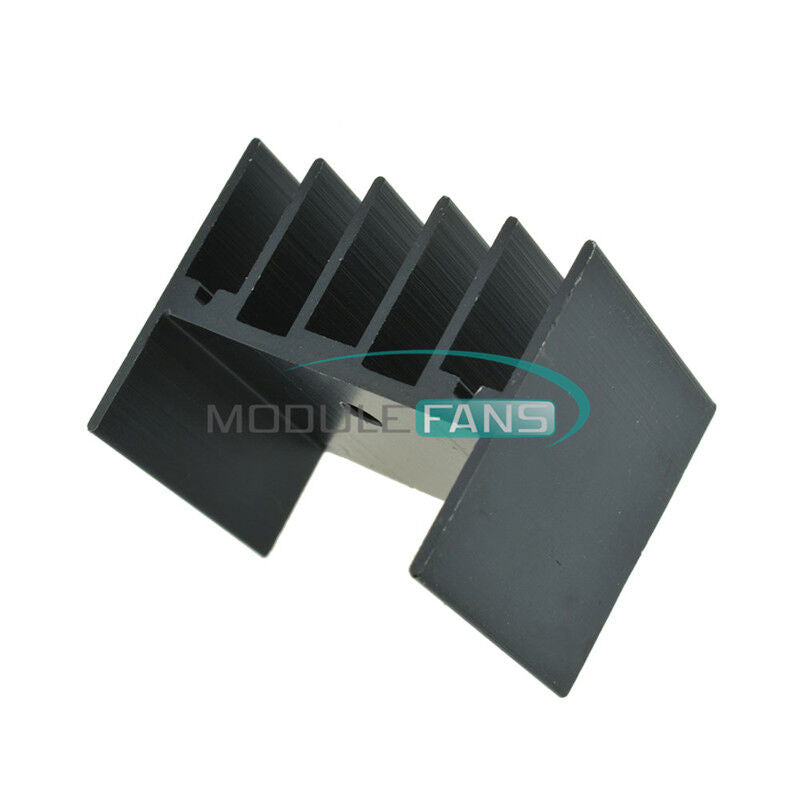 Black Heat 10pcs 25x30.3x25mm IC Sink For L298N LM7805 25x30x25 Heatsink