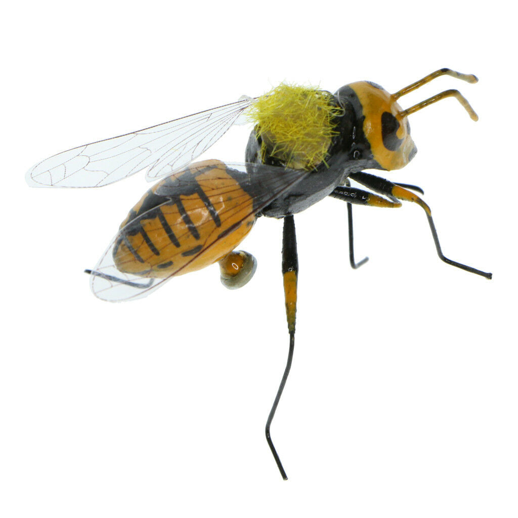 2x Summer Insect Statue Lawn Ornament Animal Sculpture Decor DIY Bee Ladybug