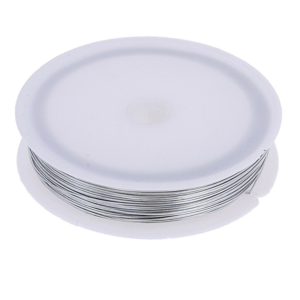 40m Length 0.5mm Diameter Iron Wire Thin Iron Line For DIY Models Makings &