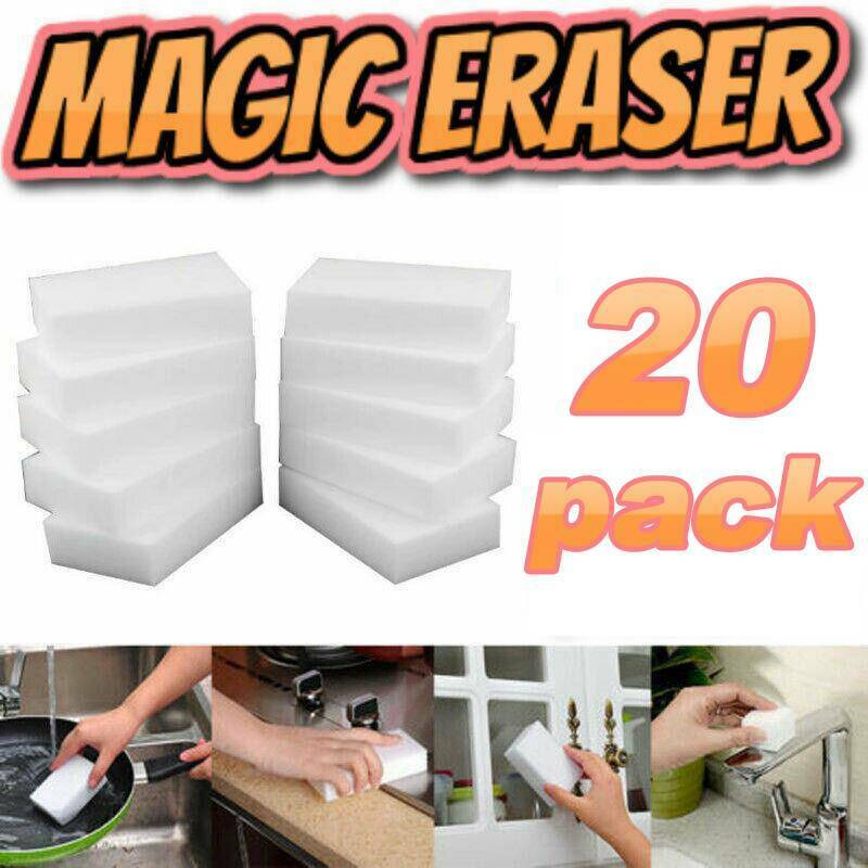 20* Melamine Foam Magic Sponge Eraser Multi-functional DIY Cleaning Cleaner Pads