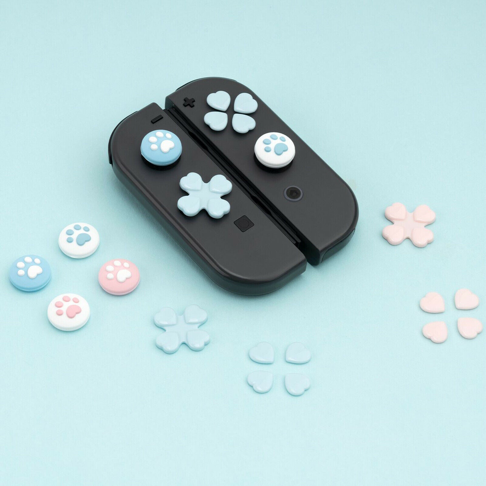 Cat Claw Design Joystick Protective Cover Gamepad Accessories Kit Gaming