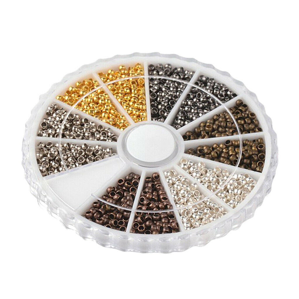 3000Pcs Between Beads DIY Jewelry Crafting Jewelry Making, Jewelry Accessory