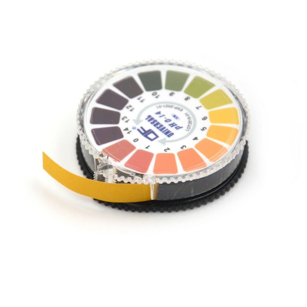 Portable 5m 0-14 PH Alkaline Acid Indicator Paper Water Urine Saliva Litm.l8