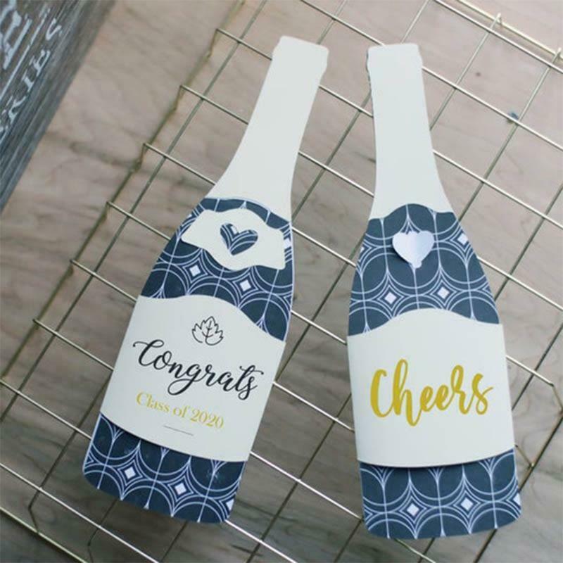 Wine Bottle Set Carbon Steel Cutting Dies DIY Scrapbooking Photo Album Embossing