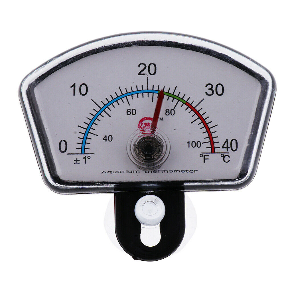 2pcs Submersible Pointer Digital Thermometer for Fish Tank Aquarium Square