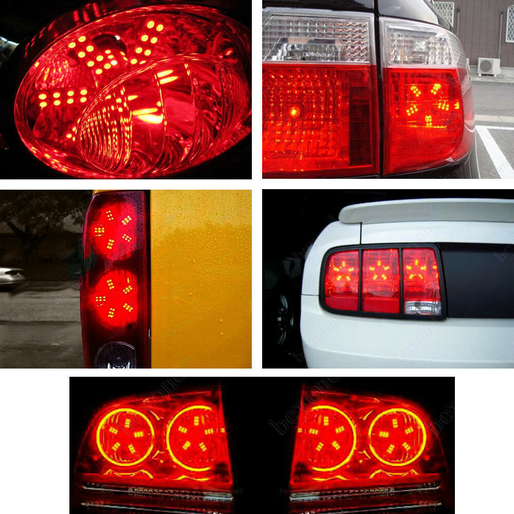 3156 LED Spider 5-ARM Car auto Turn Signal Lamp 40SMD P27W White 6000k Bulb