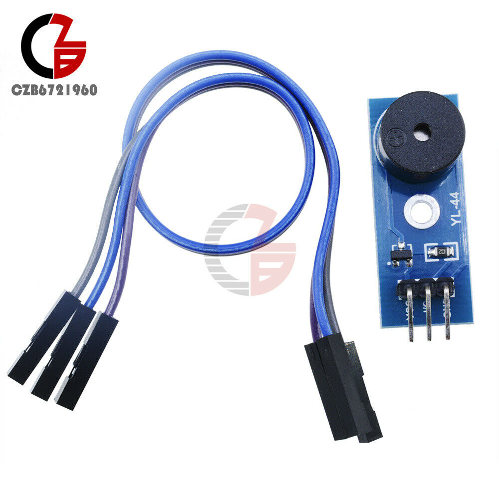 10PCS 3.3-5V Passive Buzzer Alarm Sensor Beep Module for arduino smart Car+Cable