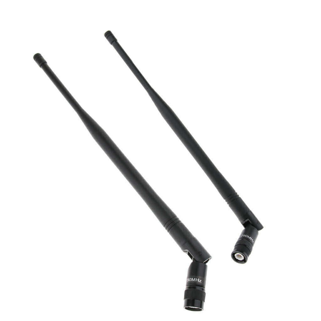 2pcs Black Microphone Antenna for Wireless Microphone Accessories