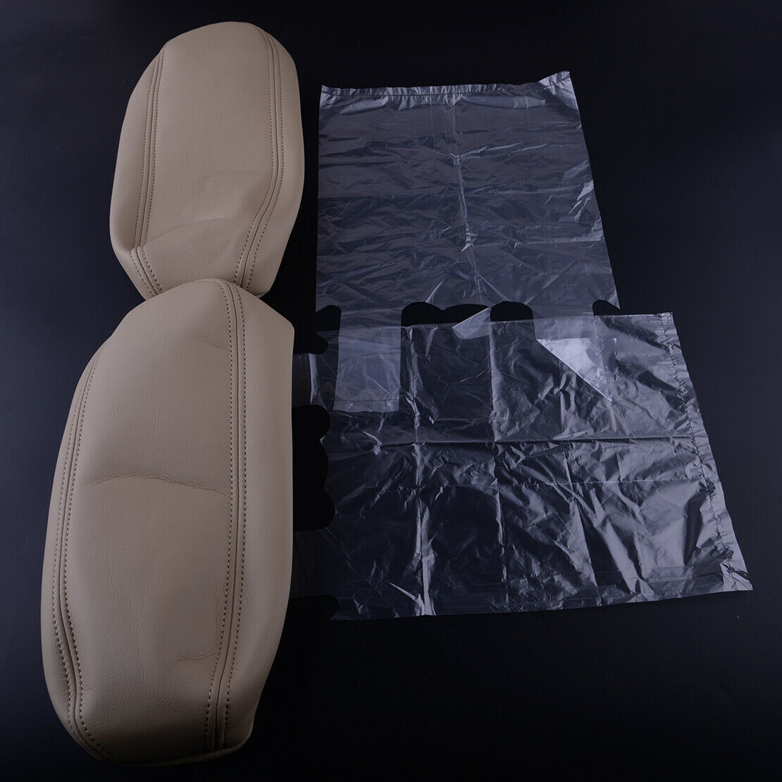 2pcs Leather Seat Armrest Pad Cover Fit for Ford F250 Excursion Lariat