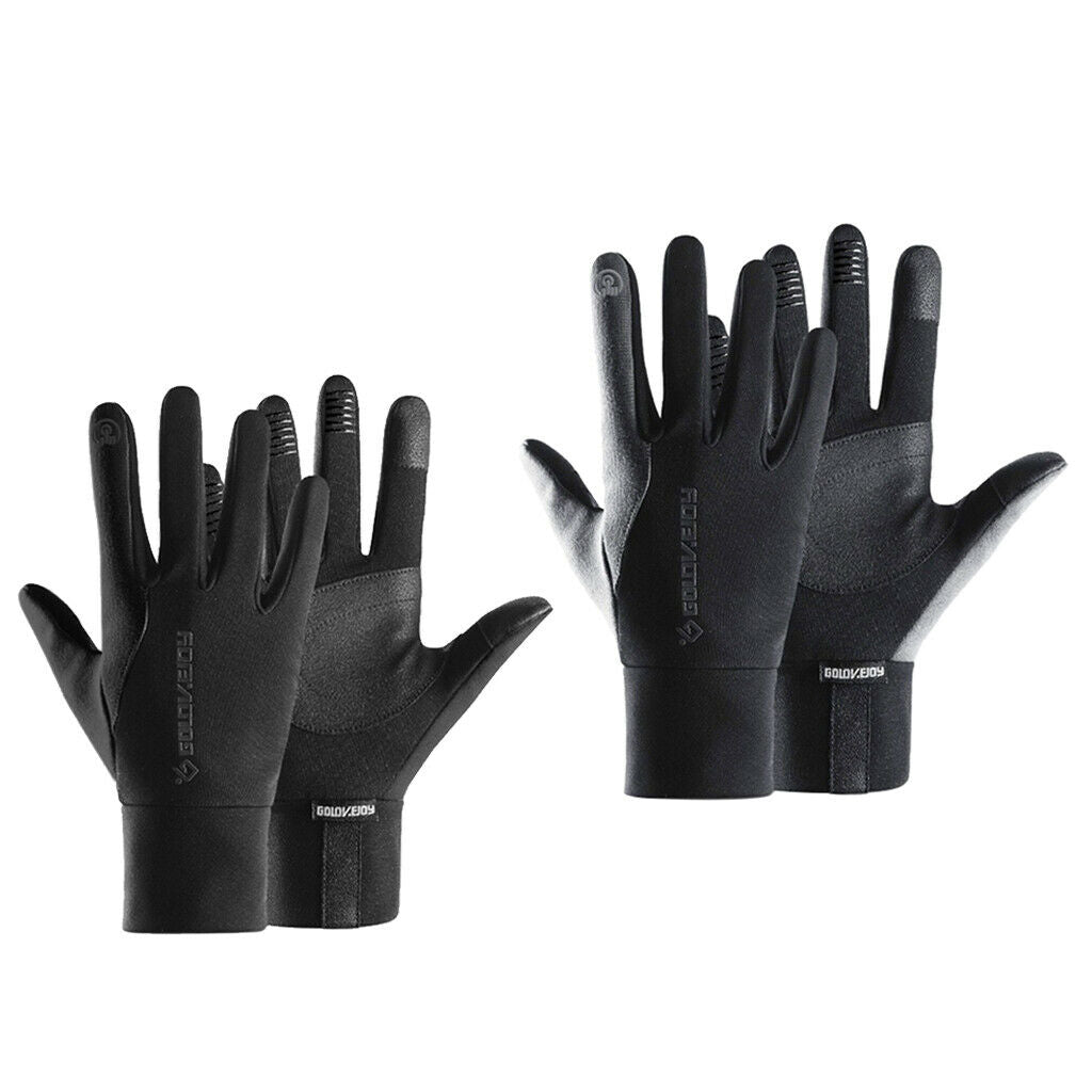 Cycling Gloves Gloves Touchscreen Gloves Waterproof for Hiking Skiing L