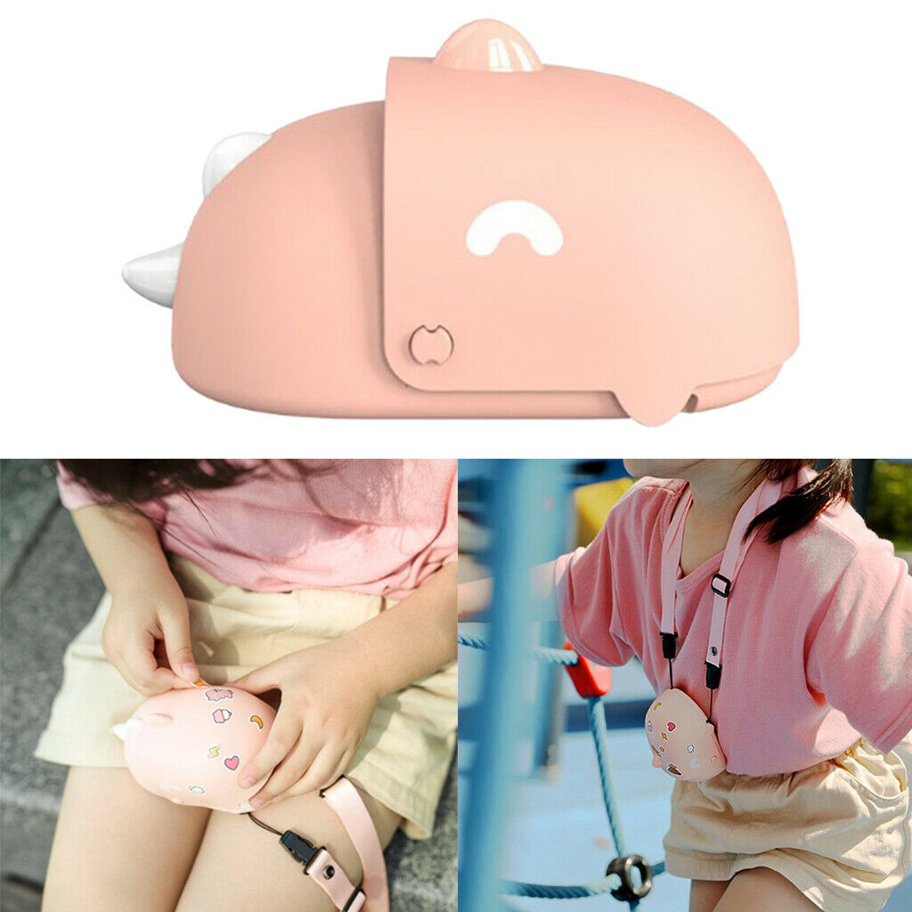 Mini Fan USB Cooling Fan 1A for Travel Outdoor Kids Toys Gifts Pink