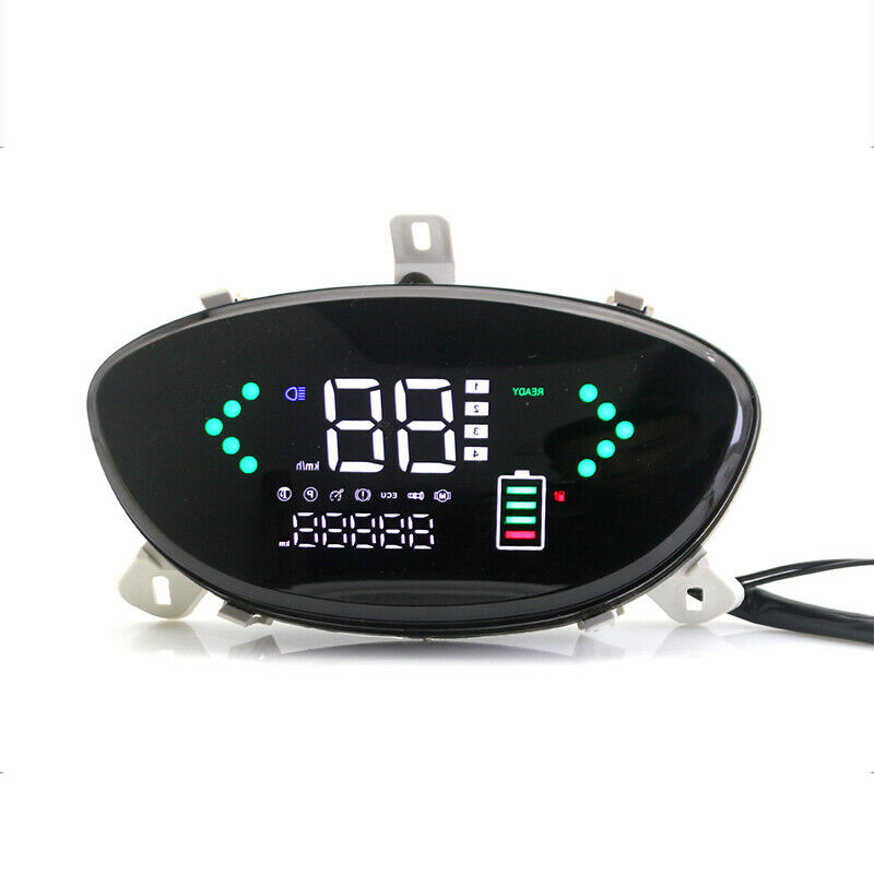 48-72V Motorcycle LCD Display Speedometer Digital Odometer Indicator Assembly