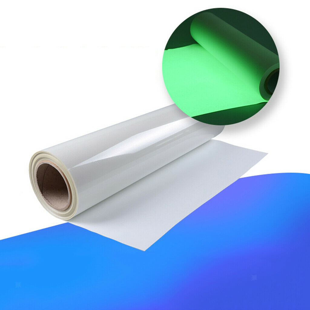 Glow In the Dark Heat Transfer Vinyl Luminous for Iron On Other Arts DIY