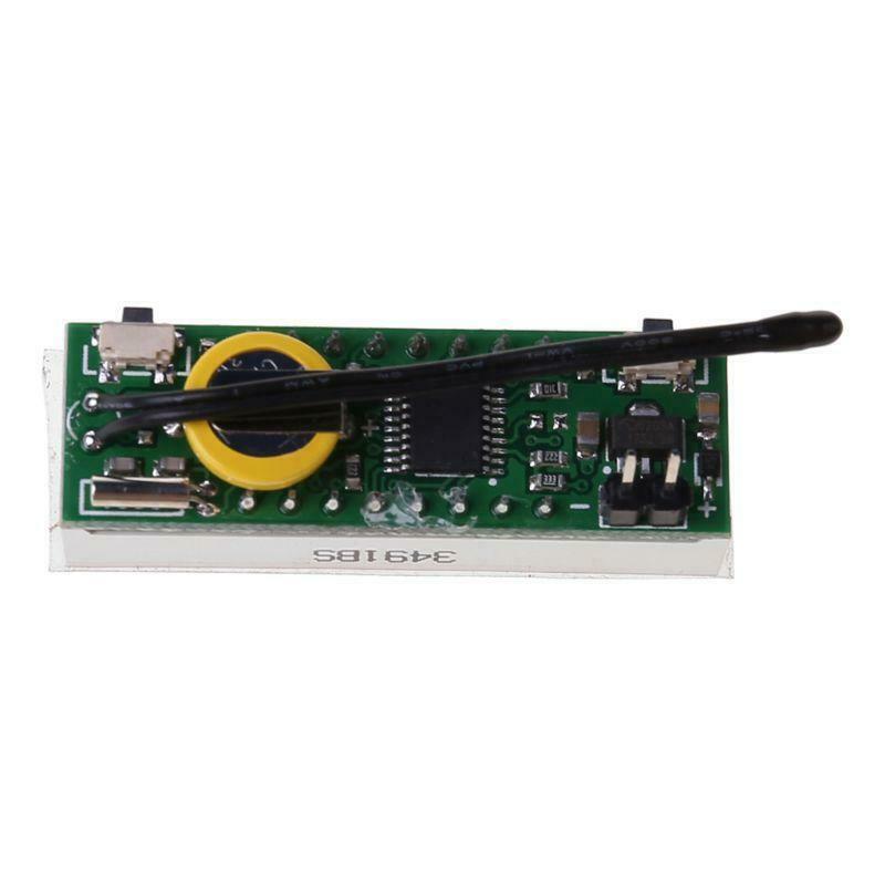 Digital Car LED Electronic Clock Time Temperature Voltage 3 in 1 Meter 12V 5-20V