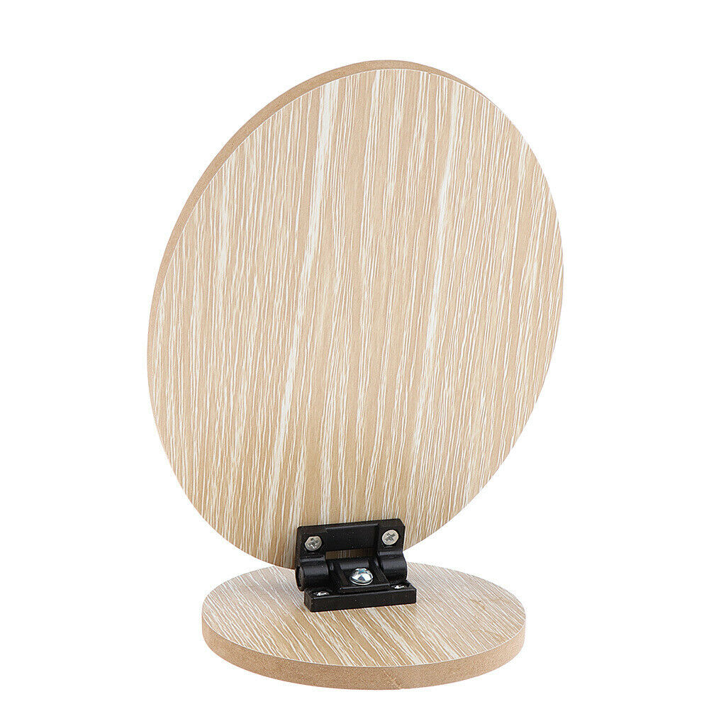 1 Piece Of Standing Mirror, Cosmetic Tabletop Mirror with Wood Frame and Stand