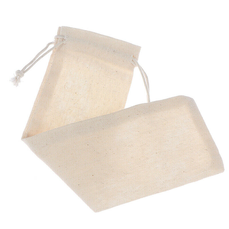 1pc Portable Metal Straw Bags Resuable Straw Linen Storage Bag Tableware .l8