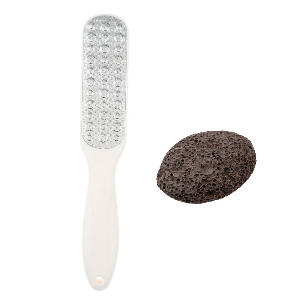 Foot File Pedicure Rasp Callus Remover  + Pumice Stone Dead Skin Scrubber