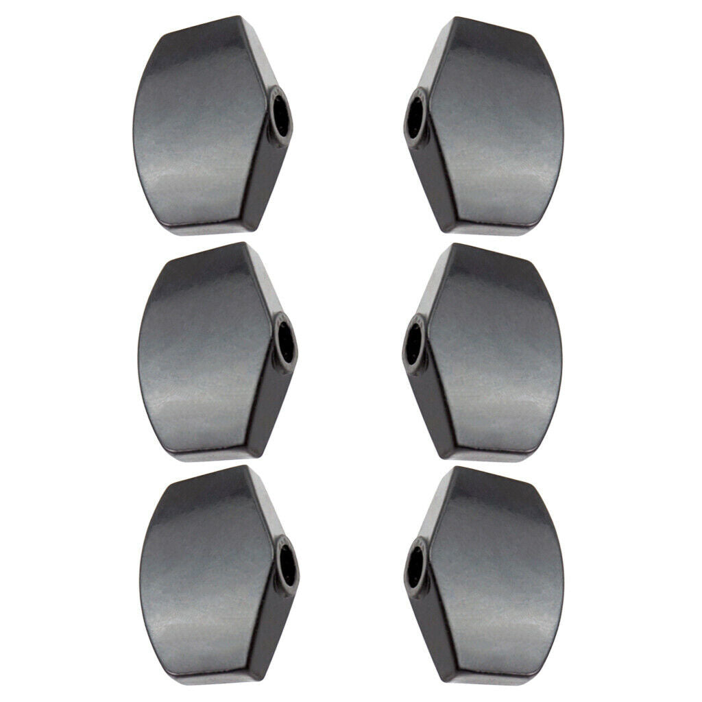 6 Pieces Zinc Alloy Electric Guitar Tuning Peg Knobs Tuner Button   Large