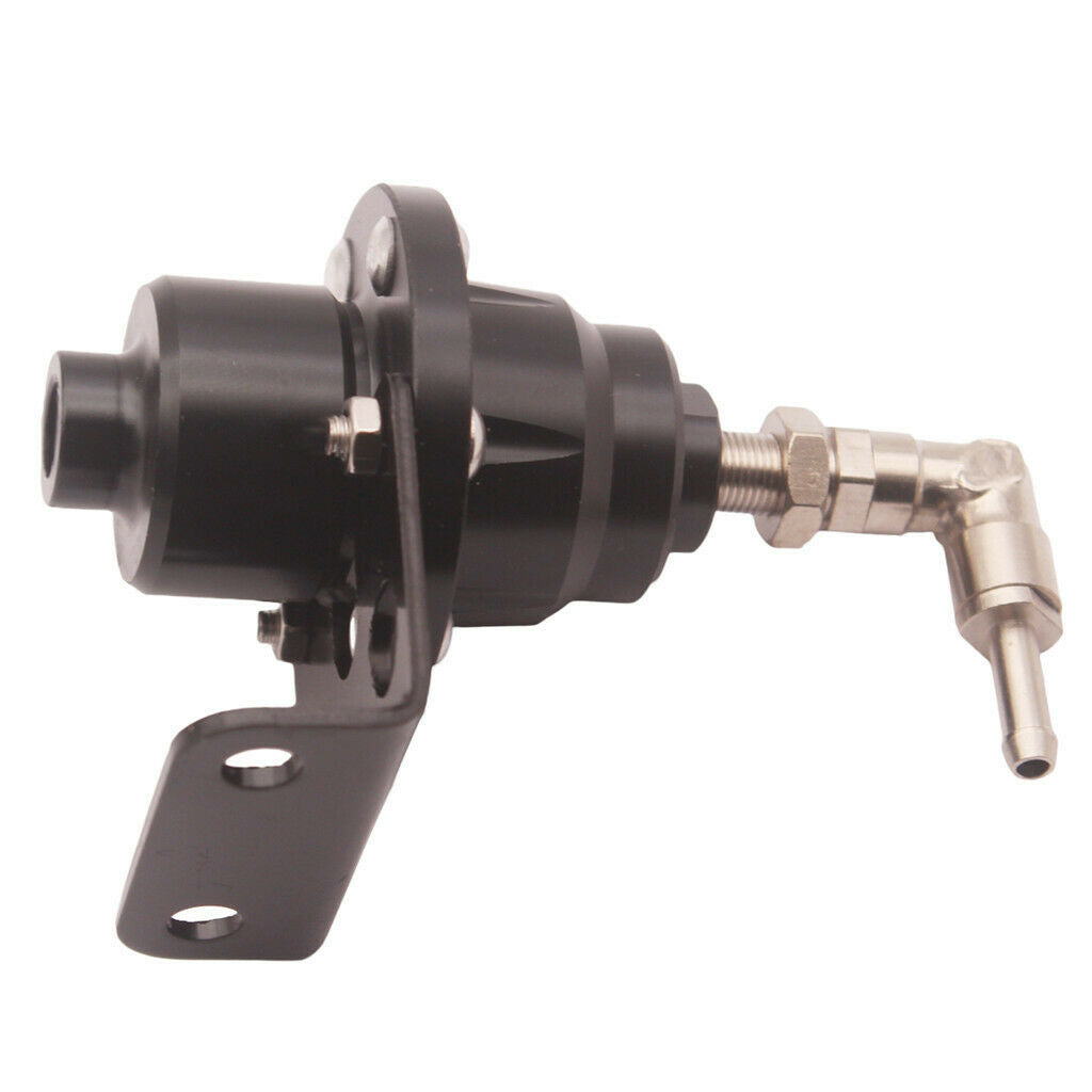 Adjustable 1-160 Psi Fuel Pressure Regulator Kit With Liquid Gauge Black