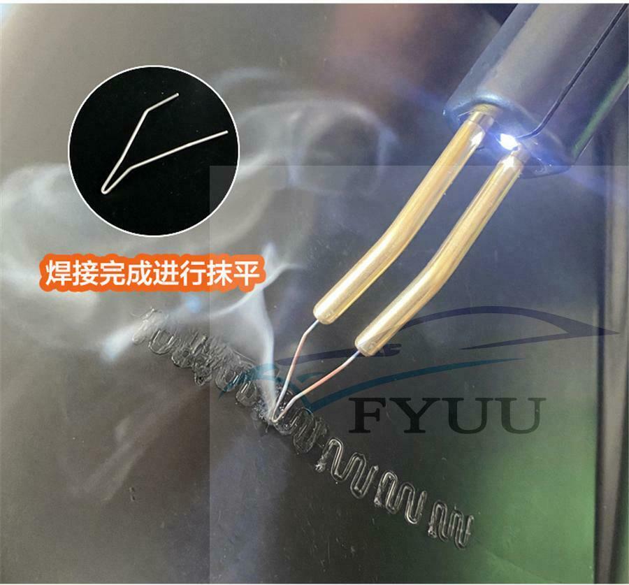 Car Bumper hot Stapler Plastic Welding Torch Fairing Repair Kit Staples 220V EU