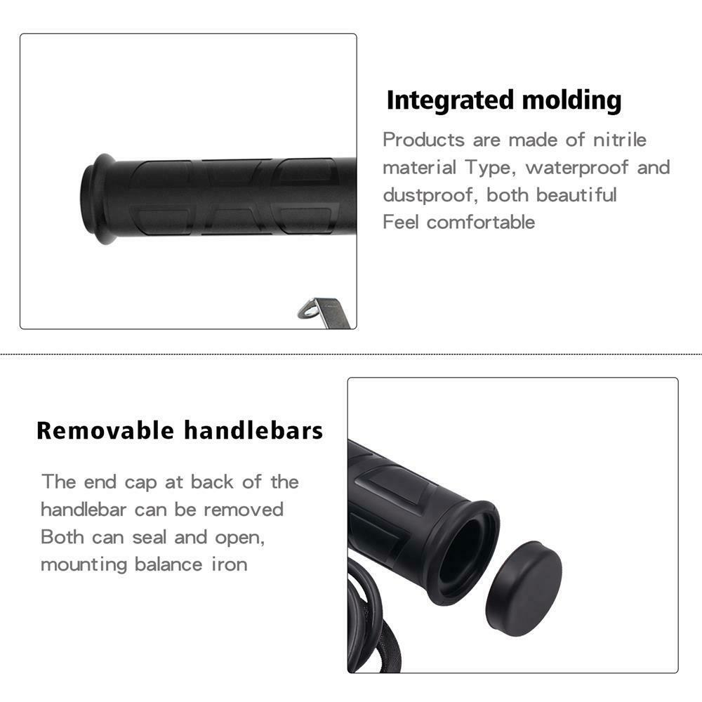 Universal Hot Grip Electric Hand Heated Grips Handlebar Warmer Motorcycle ATV