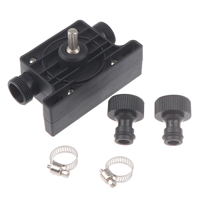 Portable Electric Powered Drill Pump Self Priming Oil Fluid Water Transfer PBDA