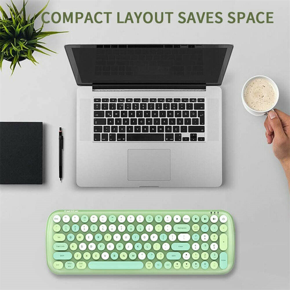 Ergonomic Wireless Computer Keyboard Keyboard for Bluetooth 5.1Wireless Keyboard