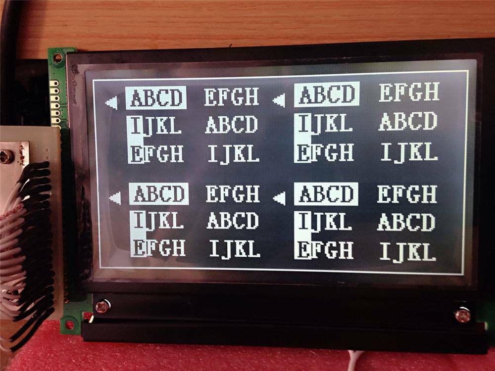 Compatible 5.1" HITACHI 240×128 LCD Screen Panel LMG6402PLFR