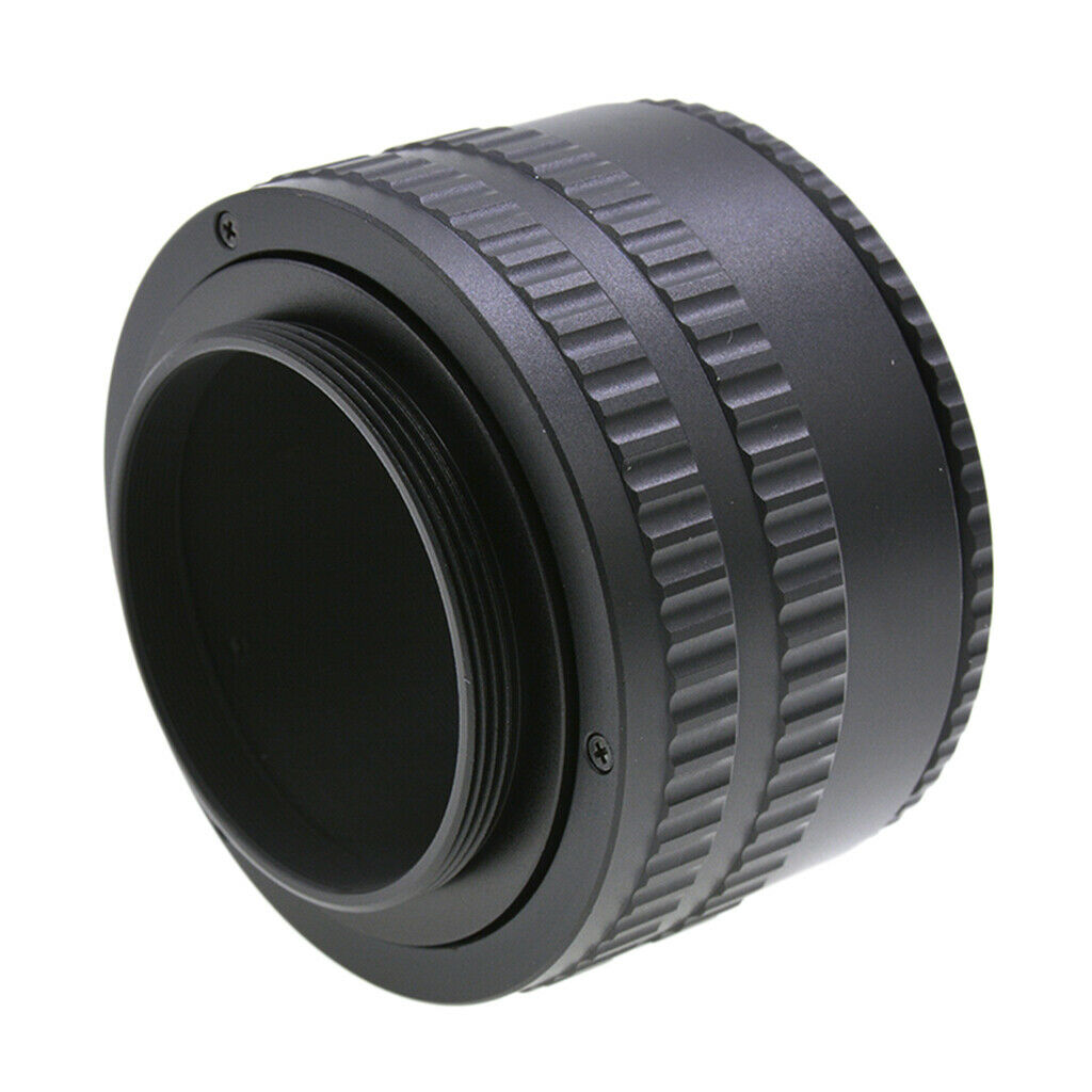 Alloy M42 Adapter Adjustable Focusing Helicoid 36mm-90mm Macro Tube Black