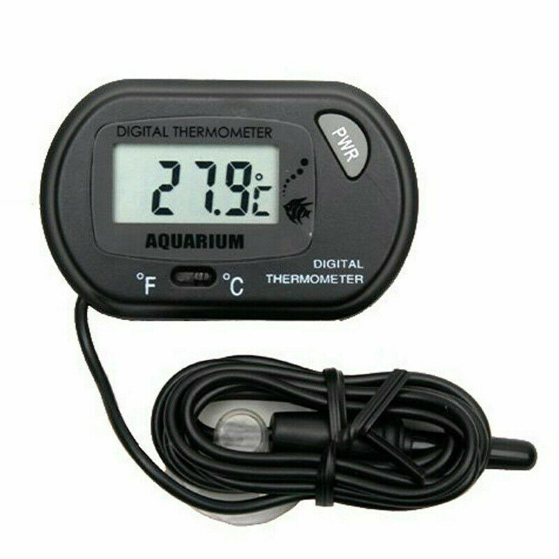 Waterproof LCD Digital Fish Tank Aquarium Thermometer Submersible Water C.l8