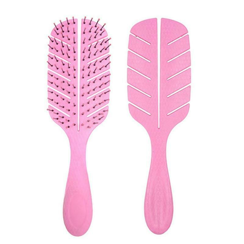 Paddle Hair Brushes Hollow Out Wet Dry Detangling Comb Scalp Massage Tool