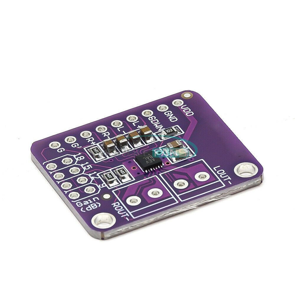 Stereo Class D Amplifier Breakout Board Class MAX98306 Sensor AB Audio 3.7W