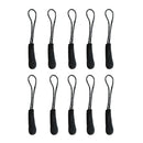 10 Pieces Zipper Pull Zipper Tags Cord Pulls, Reflective Zipper Extension Zip